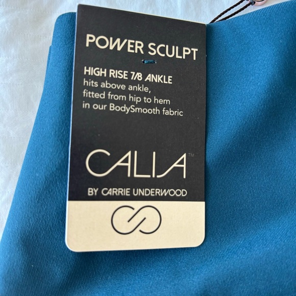 Calia | BNWT 7/8 Teal Powersculpt High-Rise Leggings - Size M - Picture 5 of 11